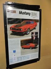 Framed Poster - Ford MACH I 1971 - 24" X 36"