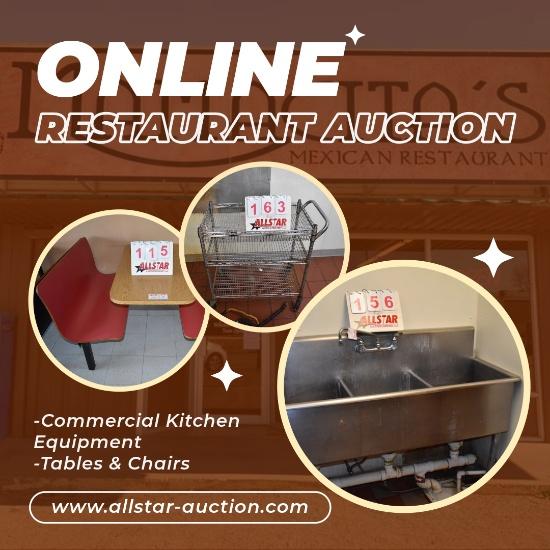 Online Restaurant Liquidation Auction