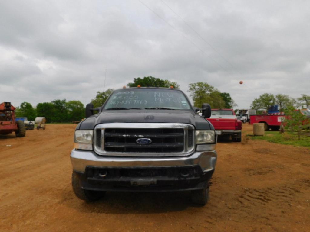 *NOT SOLD*2003 FORD F350 4 DR 2WD V10 RUNS