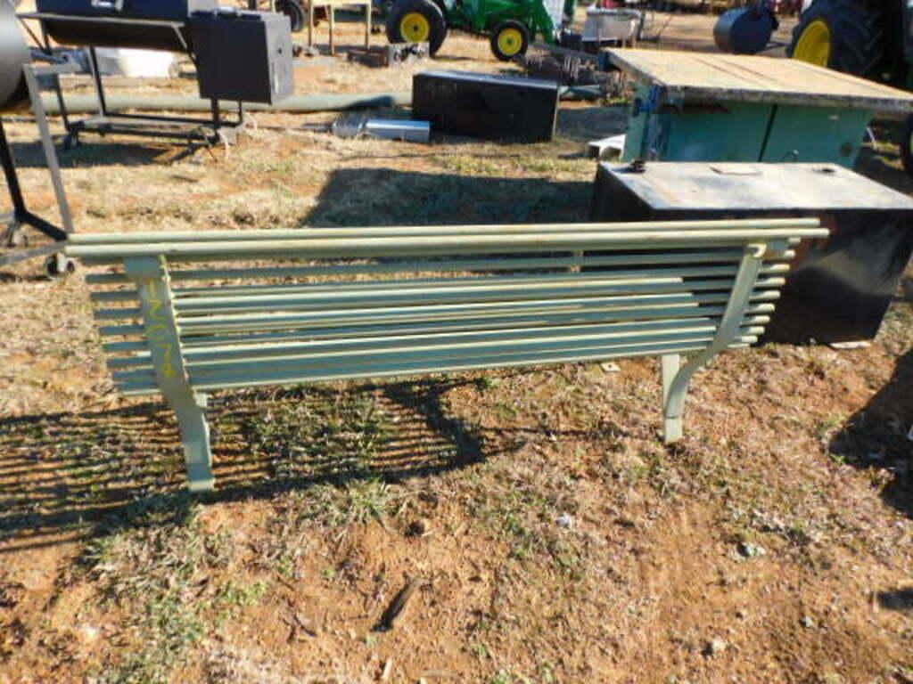 *NO SALE* Green Bench