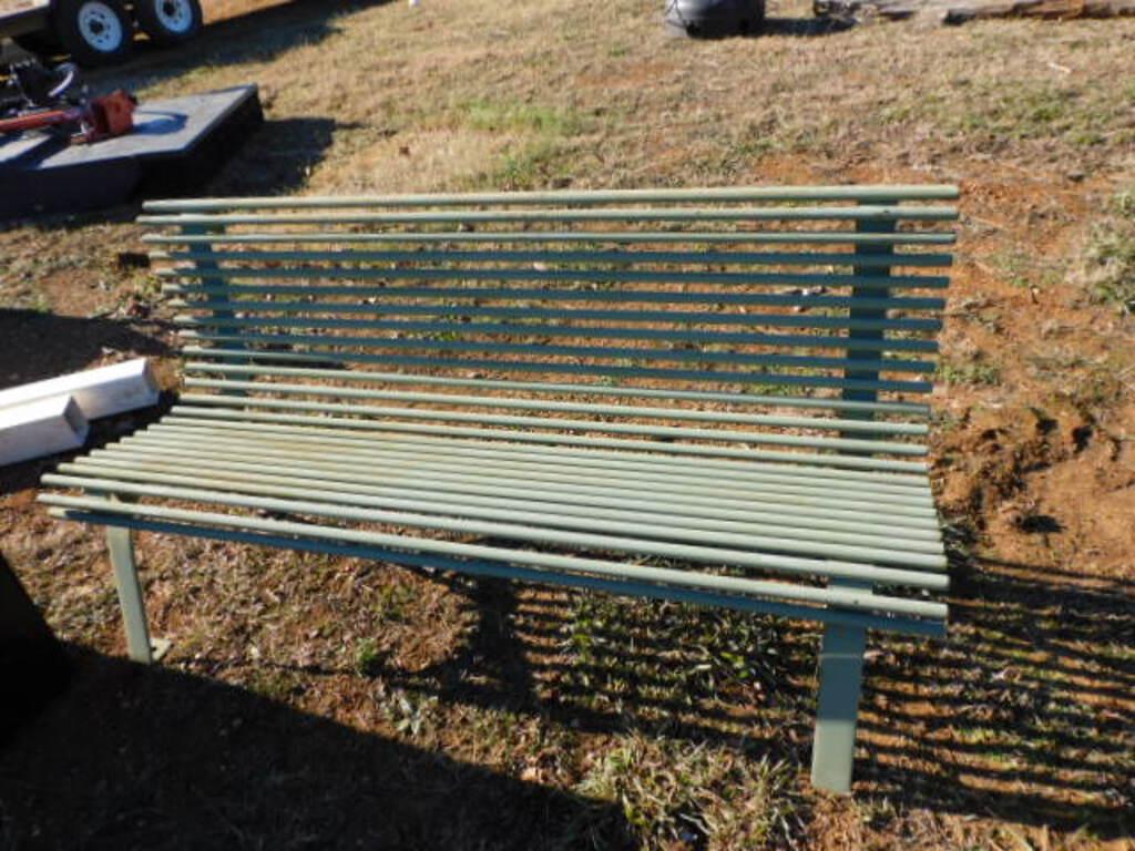 *NO SALE* Green Bench