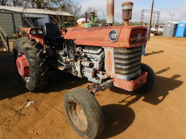 *SOLD*MASSEY FERGUSON 165 DIESEL FARM TRACTOR