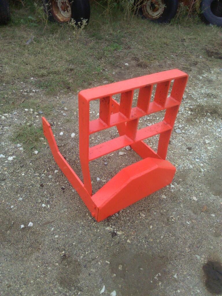 ORANGE FRONT TRACTOR BUMPER