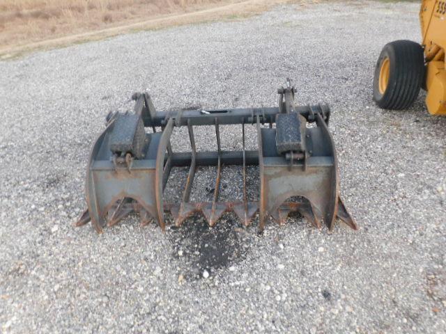 *NOT SOLD*FT HD SKID STEER GRAPPLE/ USED