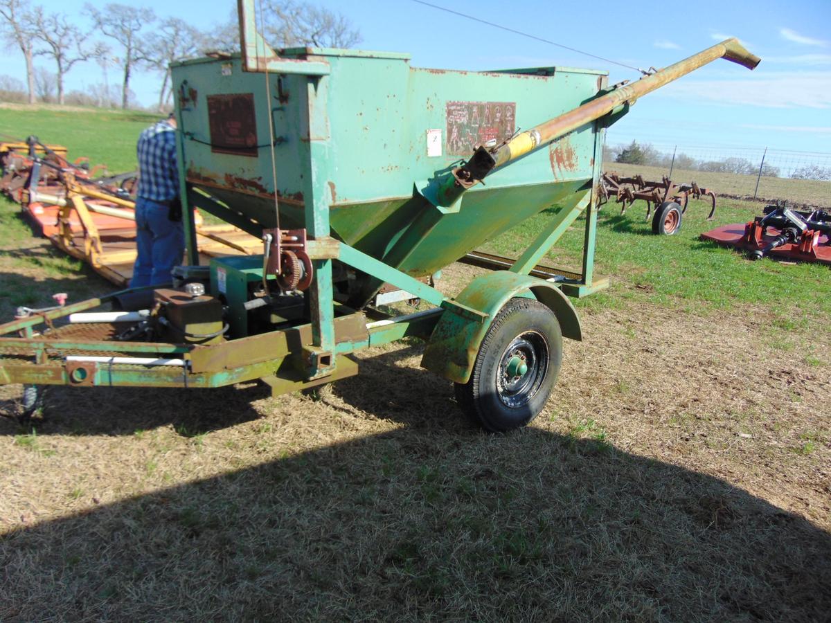 *NOT SOLD*ALL SEASON FEEDER GRAIN WAGON/ BULK CART/ FEEDER WAGON