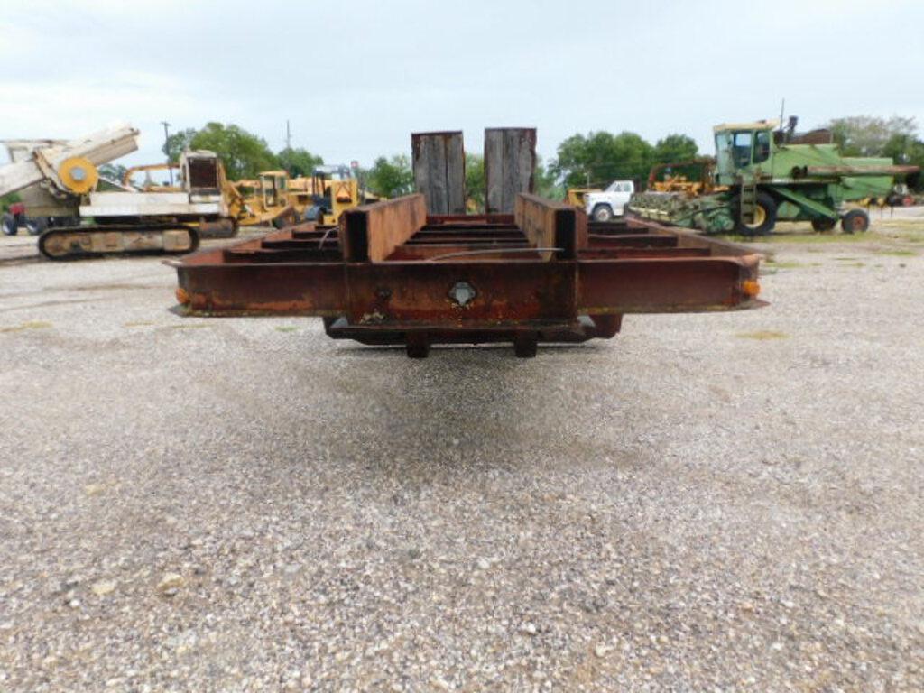 *NOT SOLD*Lowboy Trailer/ POWER TAIL RAMPS