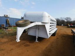 *SOLD* GOOSENECK CATTLE TRAILER