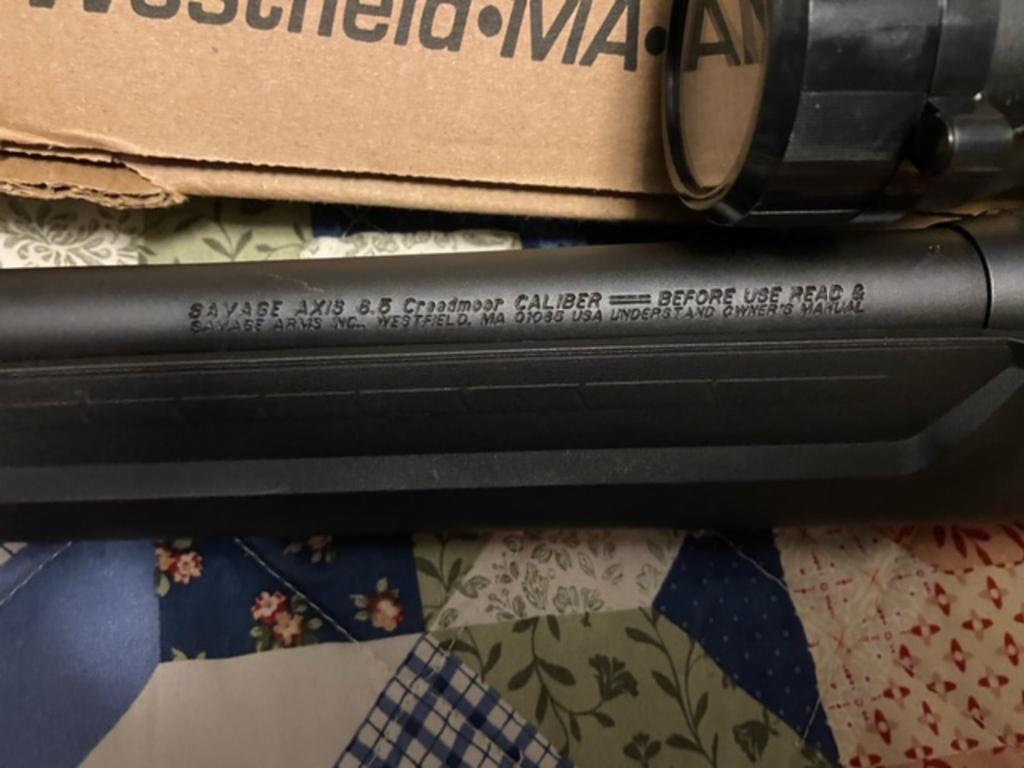 *SOLD*Savage Axis 6.5mm Creedmore 3-9x40 Scope