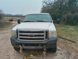 3/06 FORD F-250 CREW CAB/ DIESEL/ ENGINE PROBLEM