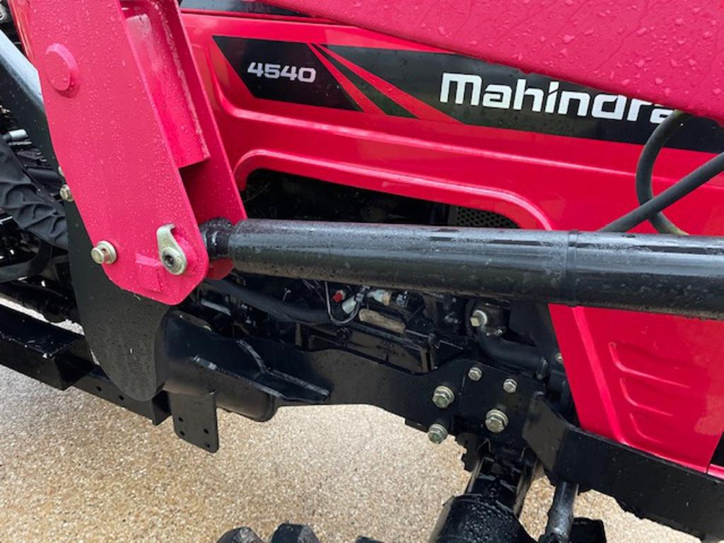 *NOT SOLD* MAHINDRA 4540 4X4 DIESEL TRACTOR WITH MAHINDRA 6'  SHREDDER 61.3 HOURS