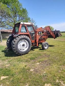 *NOT SOLD* HESSTON 10090 DIESEL TRACOR