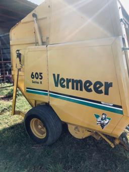 *NOT SOLD* Vermeer 605 ROUND Baler Series K