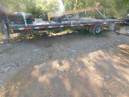 *NOT SOLD*32FT TOP HAT TRAILER WITH TIRES ON RIMS 750-16