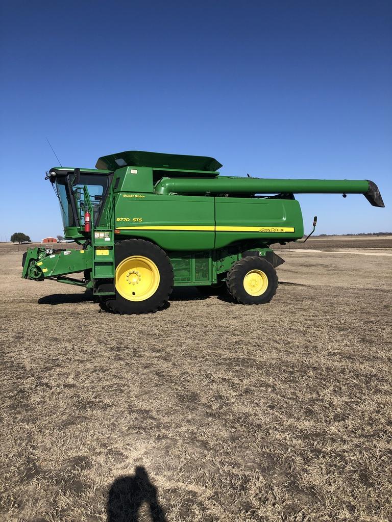 NOT SOLD 2008 JOHN DEERE 9770 COMBINE