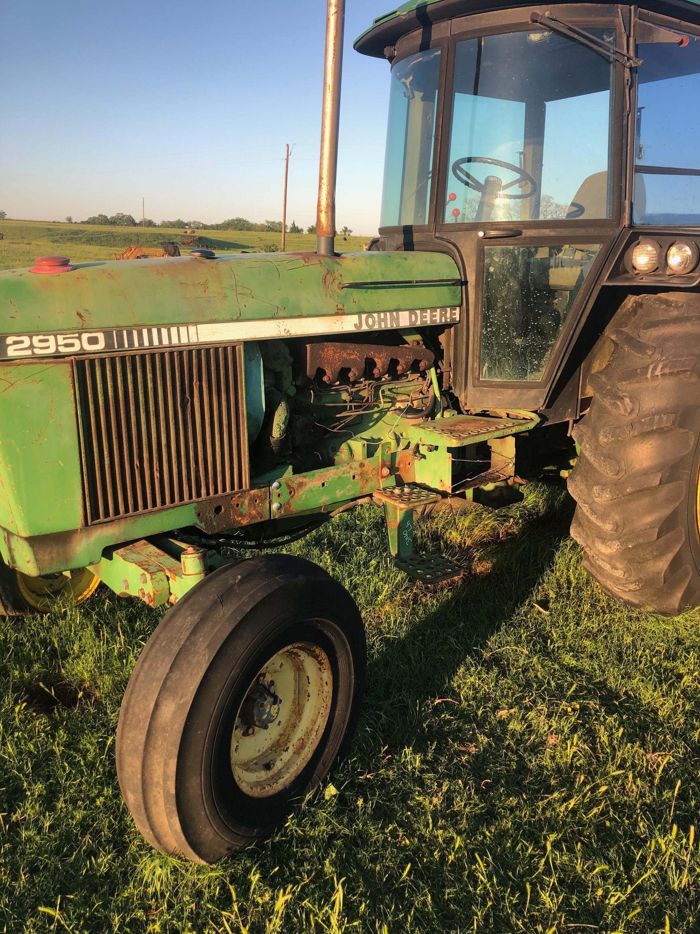 NOT SOLD 2950 John Deere Cab Air