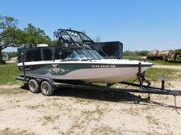 *NOT SOLD*NAUTIQUE SKI BOAT WITH INNOARD AND TRAILER