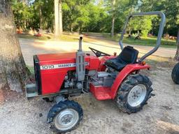 NOT SOLD 1010 MASSEY FERGUSON DIESEL FARM  TRACTOR  4X4 RUNS/ DRIVES