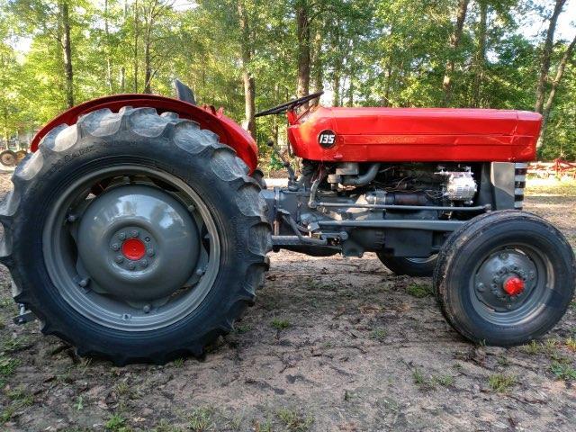 *not sold* 135  MASSEY FERGUSON DIESEL TRACTOR RUNS GREAT