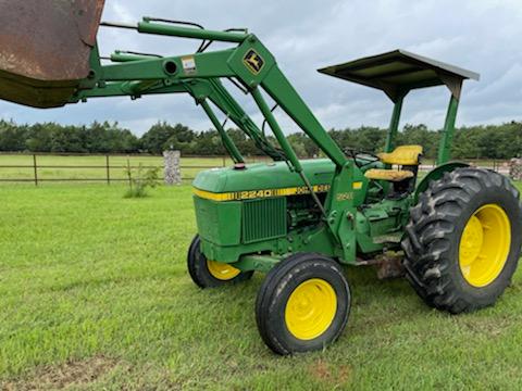 *NOT SOLD*JOHN DEERE 2240 DIESEL TRACTOR