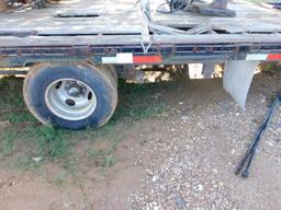 *SOLD* 32FT TOP HAT TRAILER WITH TIRES ON RIMS 750-16
