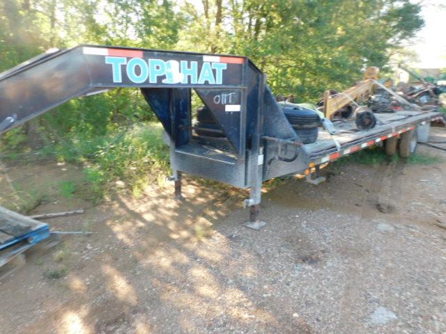 *SOLD* 32FT TOP HAT TRAILER WITH TIRES ON RIMS 750-16