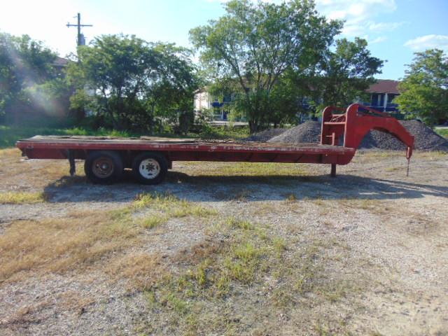 *NOT SOLD* RED TANDEM DUEL TRAILER
