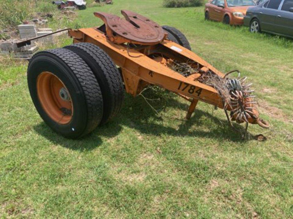 *NOT SOLD*SEMI TRAILER DOLLY