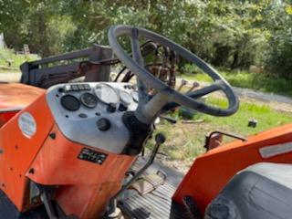 *NOT SOLD*  4320 diesel tractor with loader. Quick connect bucket and hay spear. 59 hp drives good