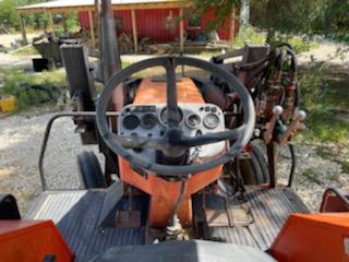 *NOT SOLD*  4320 diesel tractor with loader. Quick connect bucket and hay spear. 59 hp drives good