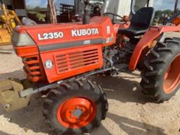 *SOLD* L2350 KUBOTA TRACTOR 4WD AND 4FT SHREDDER