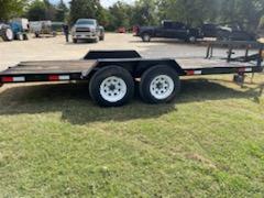 *SOLD* 16 ft car hauler heavy duty built  registered trailer