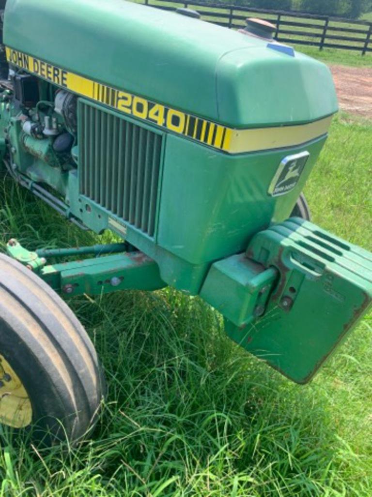 *NOT SOLD* 2040 JOHN DEERE TRACTOR WITH POWER STEERING