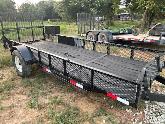 *NOT SOLD* 12FT TRAILER WITH FOLD DOWN RAMPS