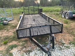 *NOT SOLD* 12FT TRAILER WITH FOLD DOWN RAMPS