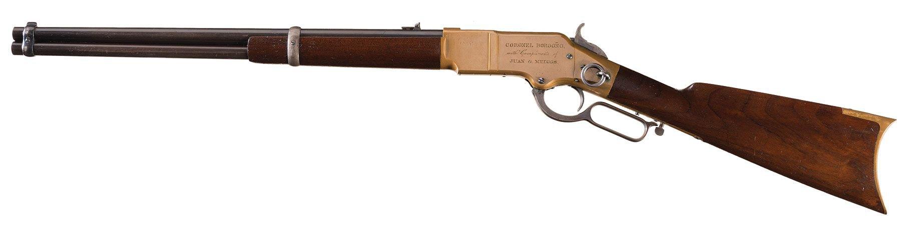 Winchester Model 1866 Lever Action Carbine Henry Bll Address