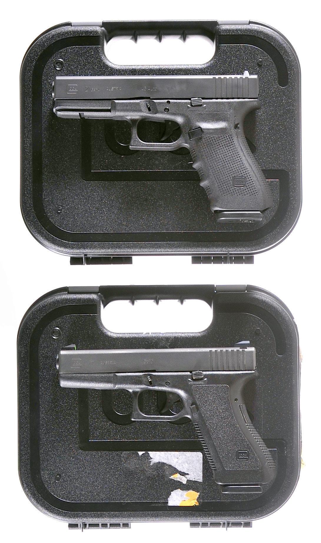 Two Glock Semi-Automatic Pistols