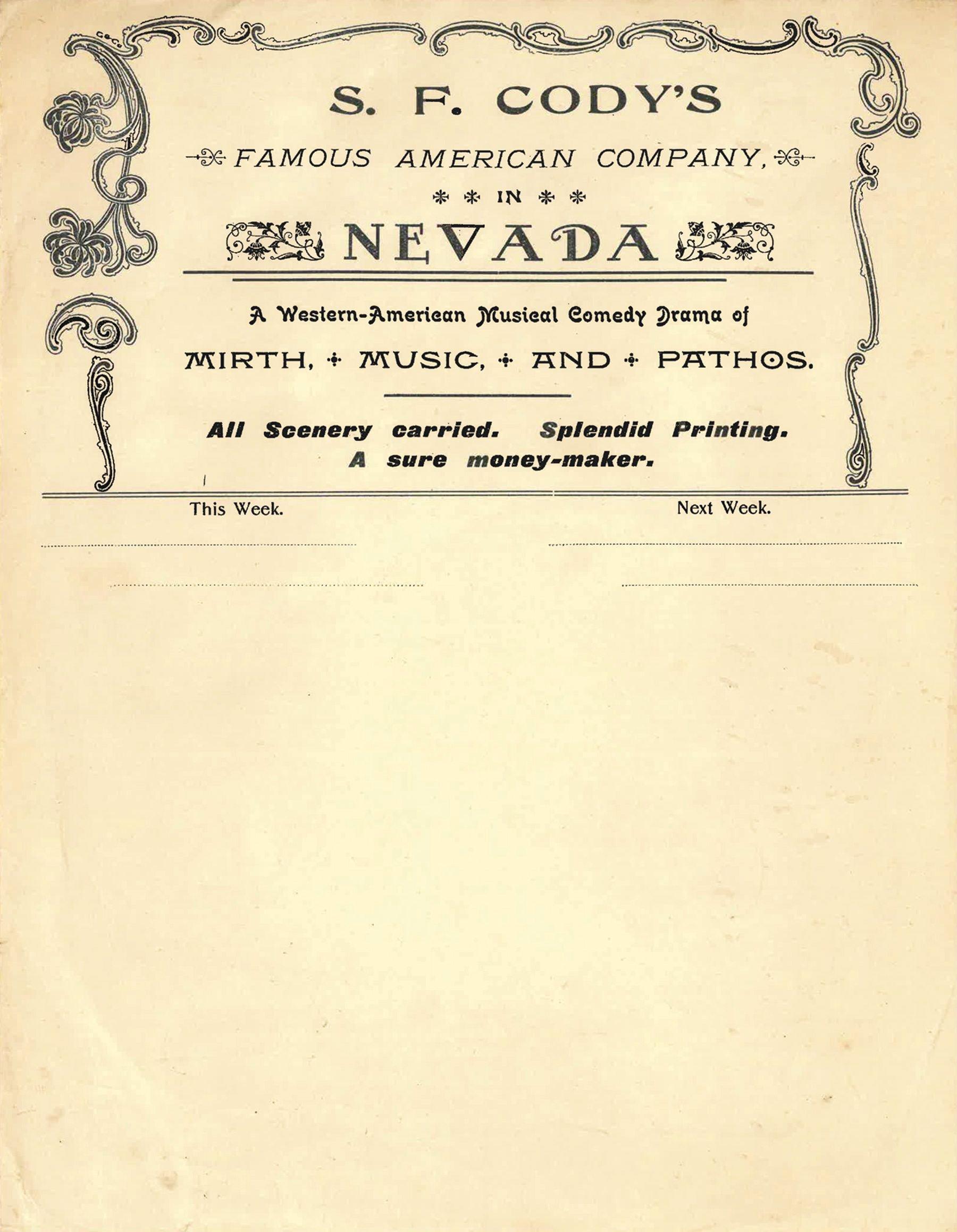 Two Guns of Wild West Showman and Aviation Pioneer S.F. Cody