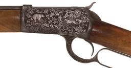 Engraved Winchester Model 1892 Lever Action Rifle