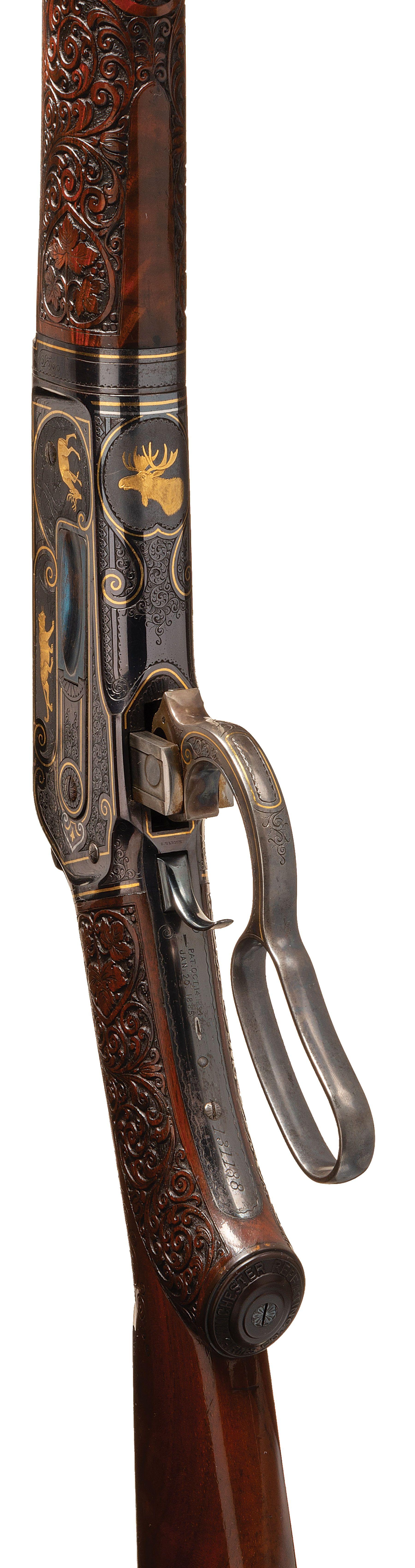 No. 1 Engraved Winchester Model 1886 Express Rifle