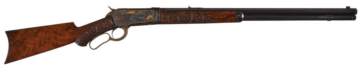 No. 1 Engraved Winchester Model 1886 Express Rifle