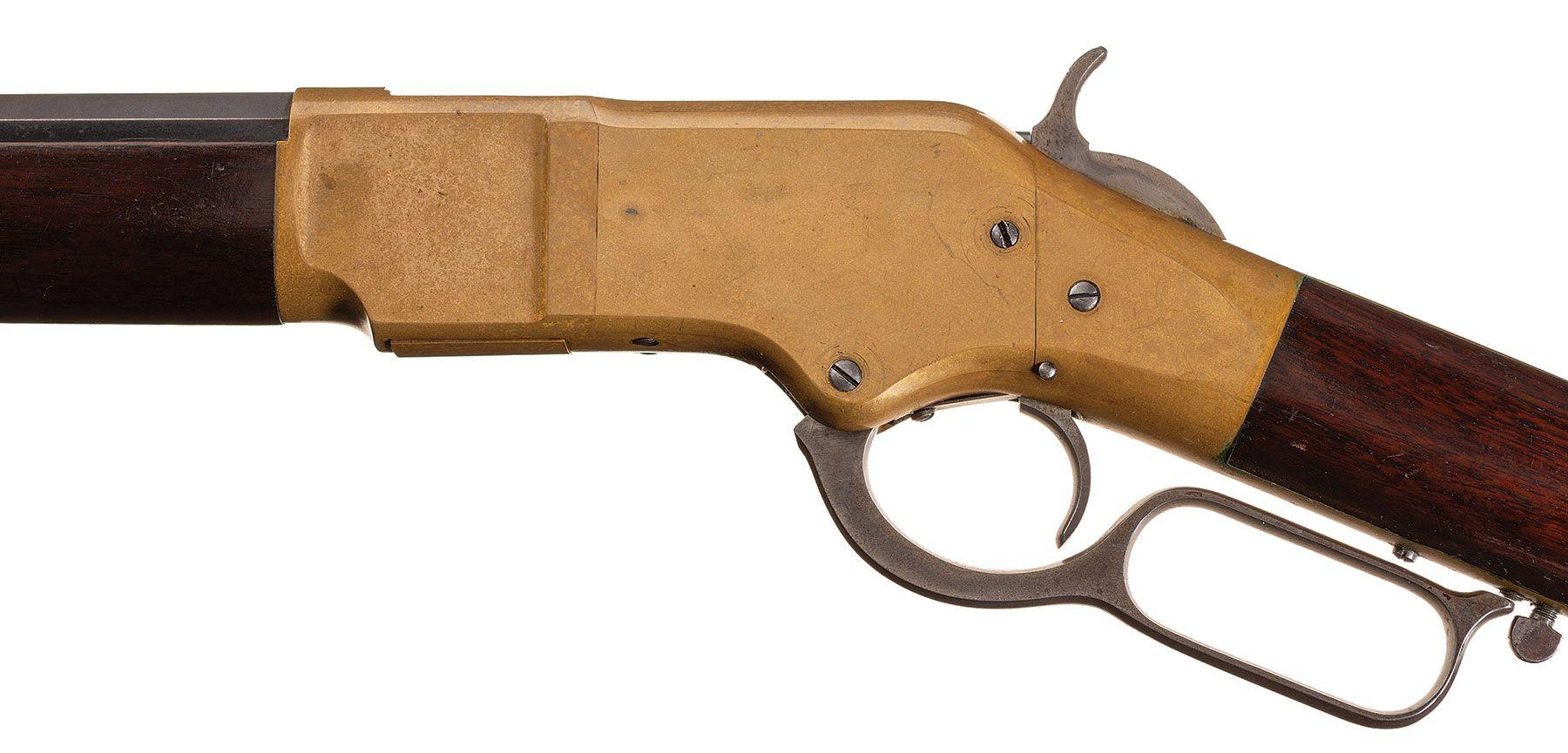 Outstanding Winchester Model 1866 Lever Action Rifle with Octago