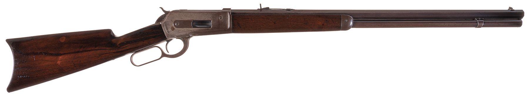 Antique Winchester Model 1886 Lever Action Rifle