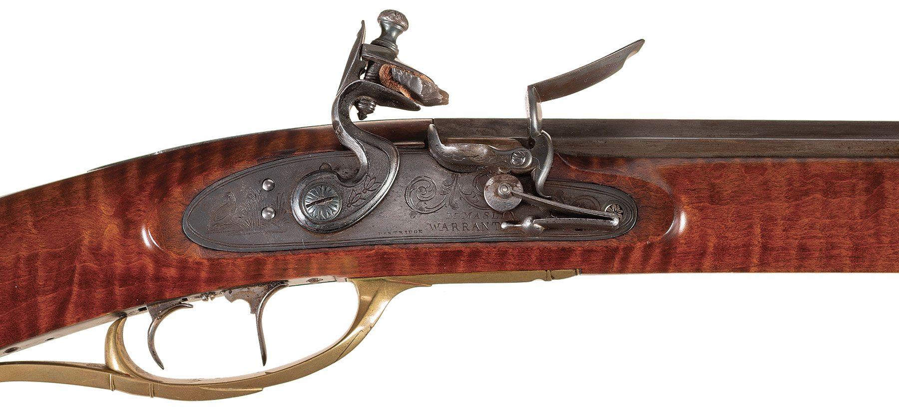 Documented Abias B. Smith Pennsylvania Long Rifle