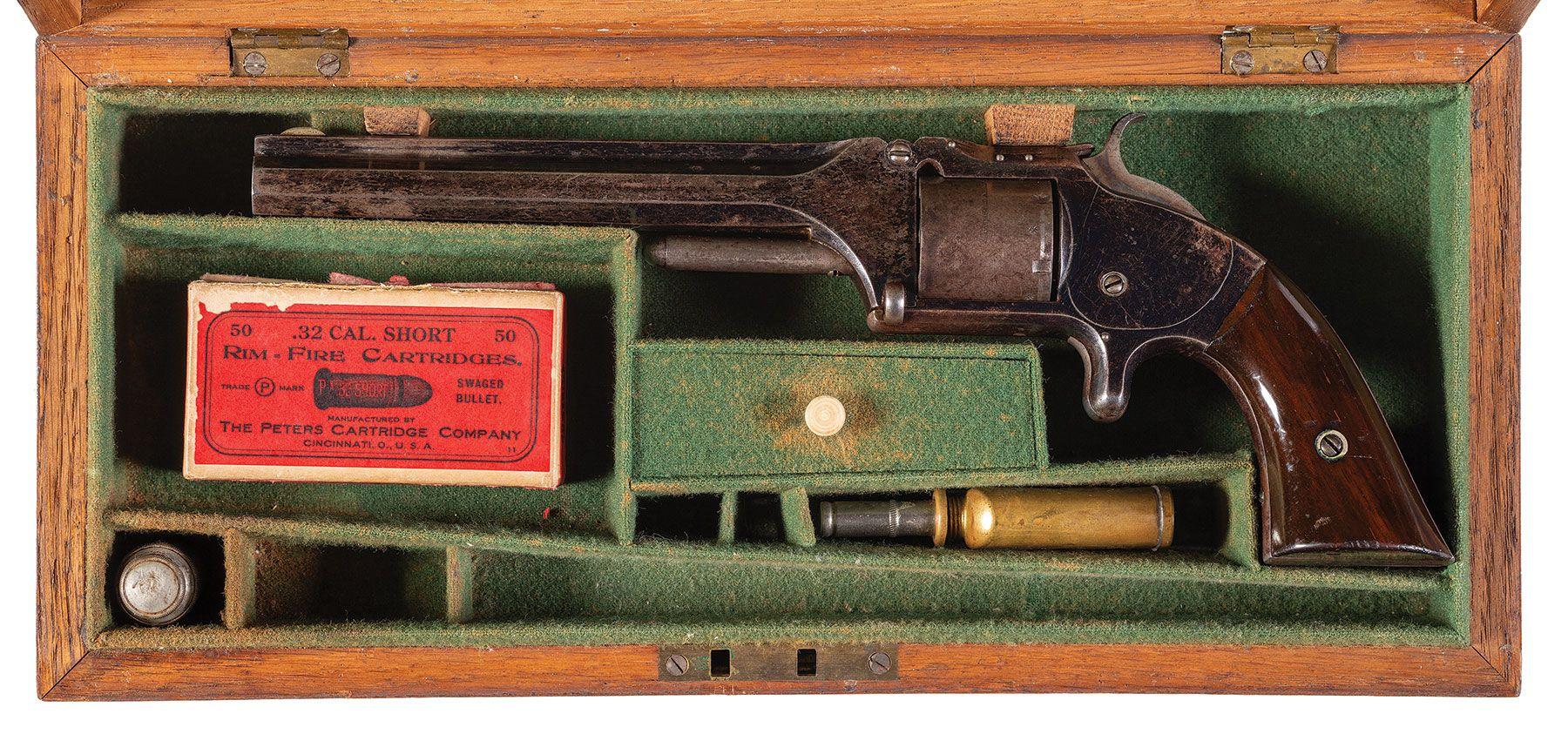 Cased Smith & Wesson Model No. 2 "Old Army" Revolver