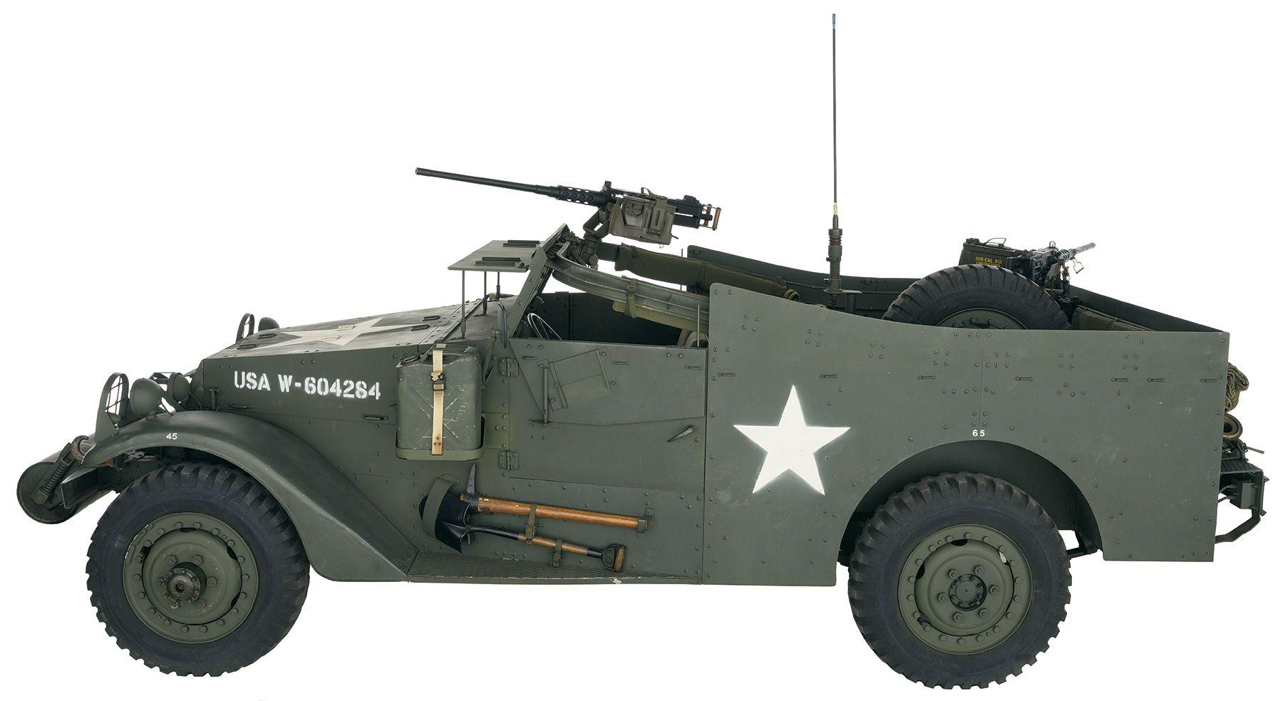 Outstanding and Impressive World War II U.S. M3A1 Scout Car