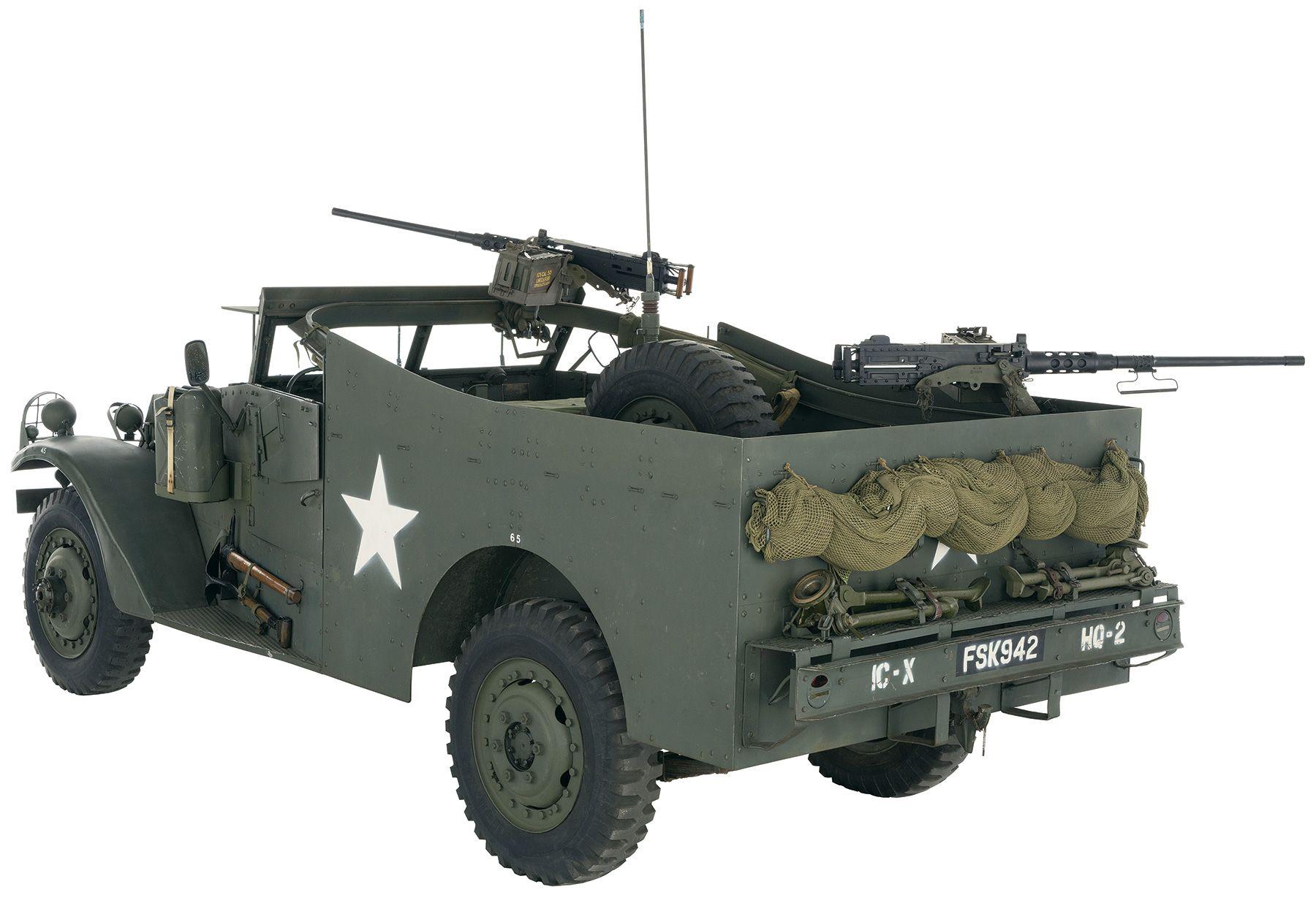 Outstanding and Impressive World War II U.S. M3A1 Scout Car