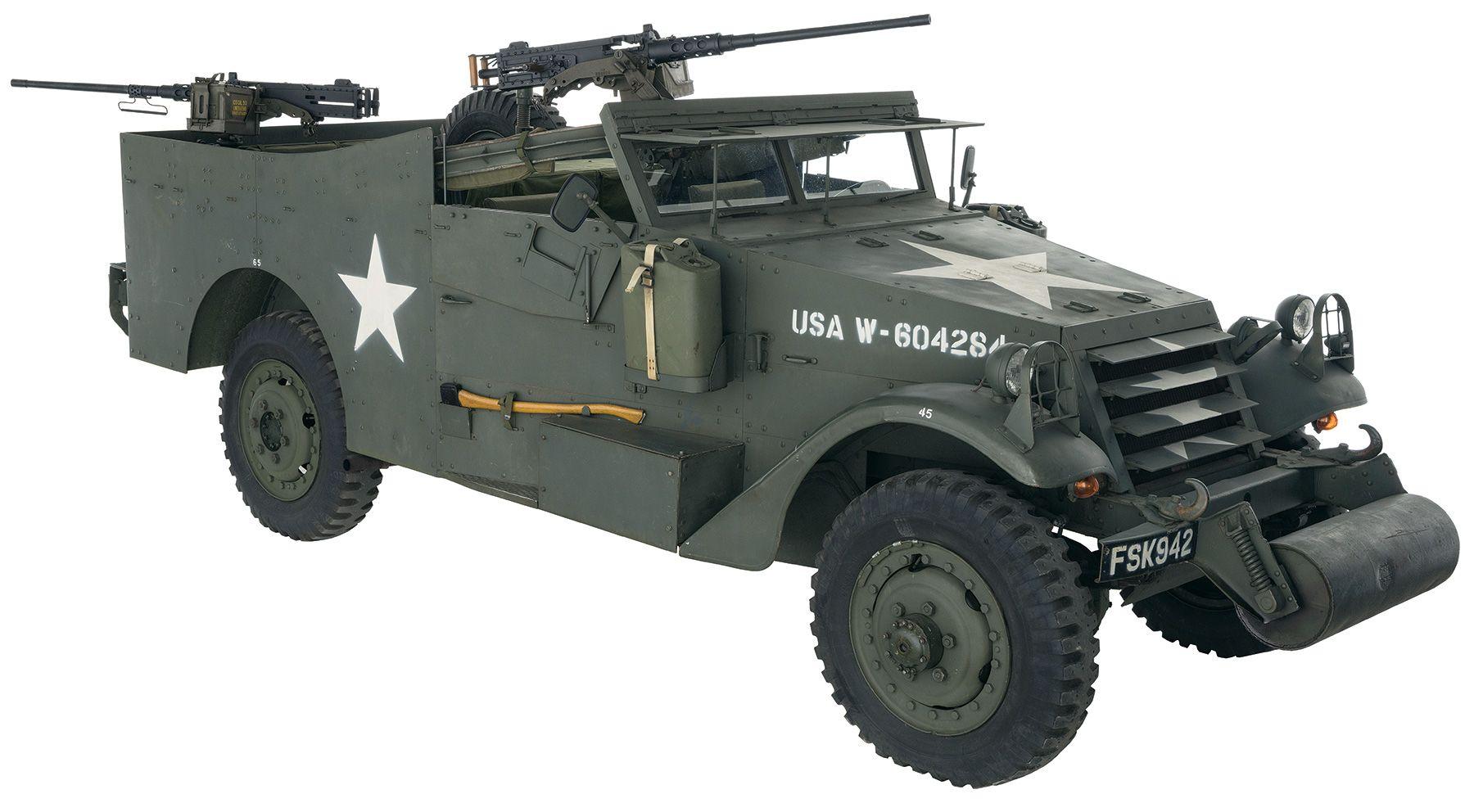 Outstanding and Impressive World War II U.S. M3A1 Scout Car