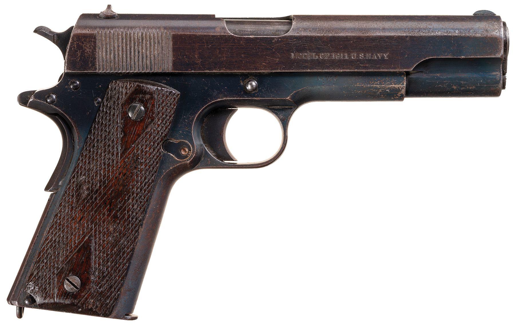 U.S. Colt Navy 1911, 3-Digit Number, 1912 Made