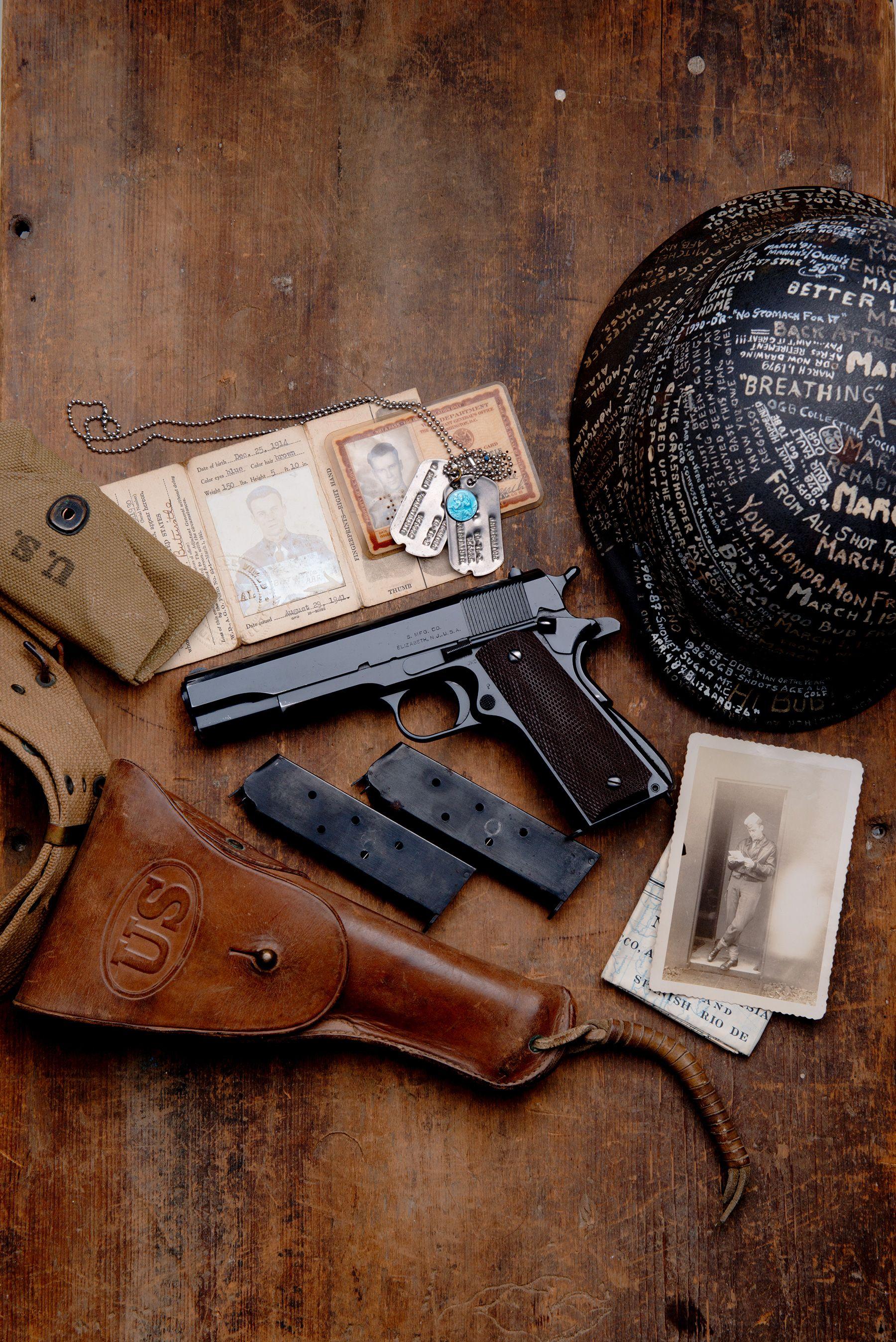 U.S. Singer M1911A1 Pistol as Part of Col. Birtwistle Archive