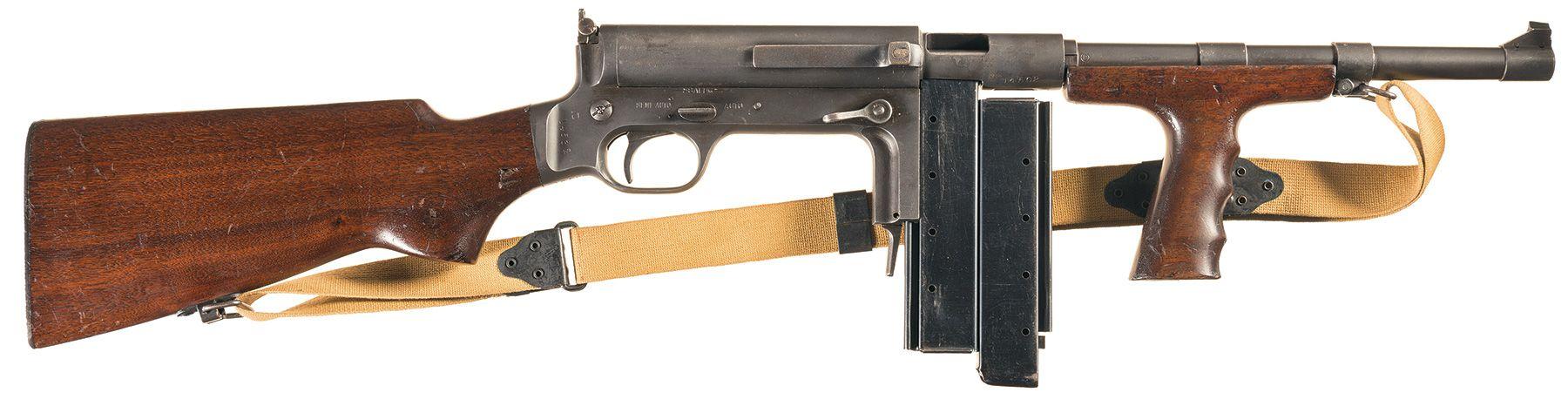 United Defense M42 SMG, Full Transferrable Machine Gun, w/Mags